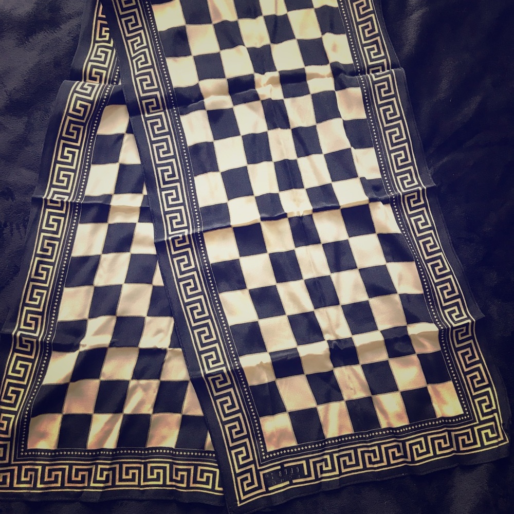 56”x15” silk scarf
